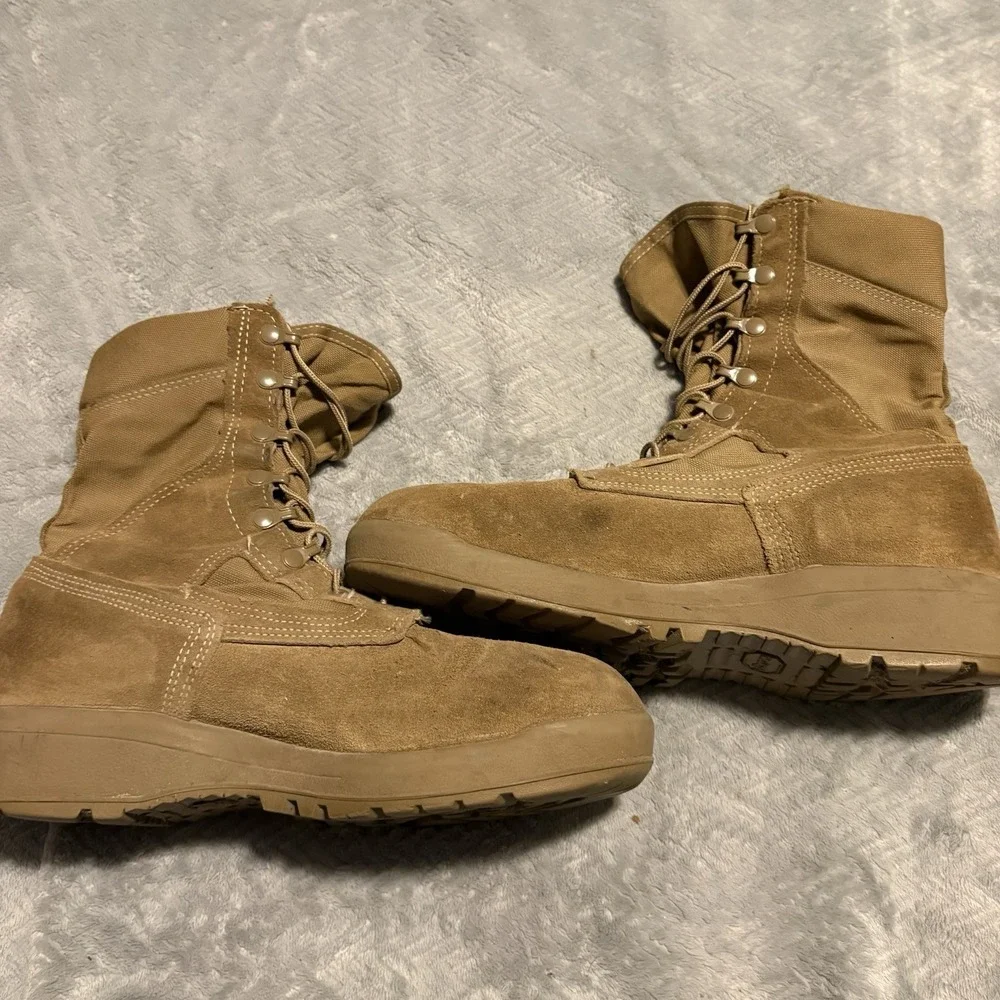 Belleville C390 Hot Weather Combat Military Boots Coyote Brown Men's Size 10 W